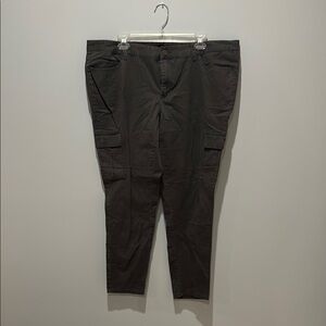 Moschino Brown Cargo Pants with Utilitarian Style